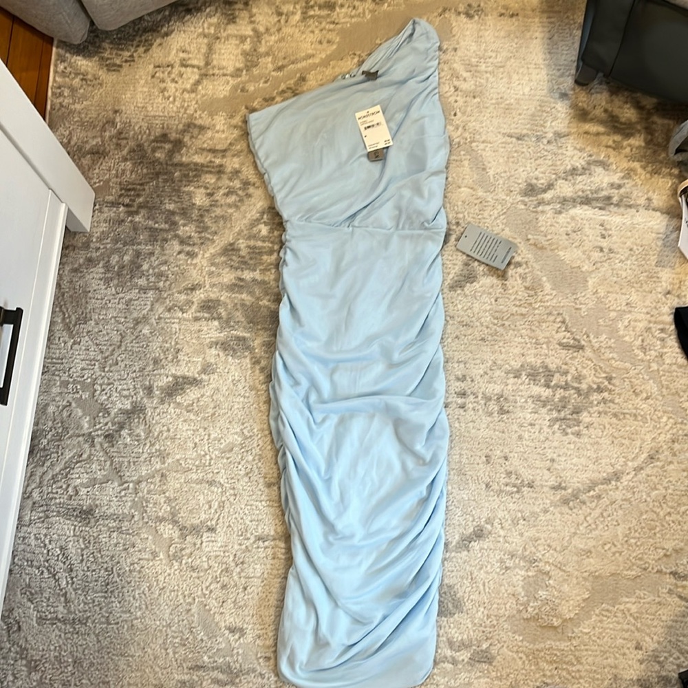 NWT Love x Design-one shoulder dress